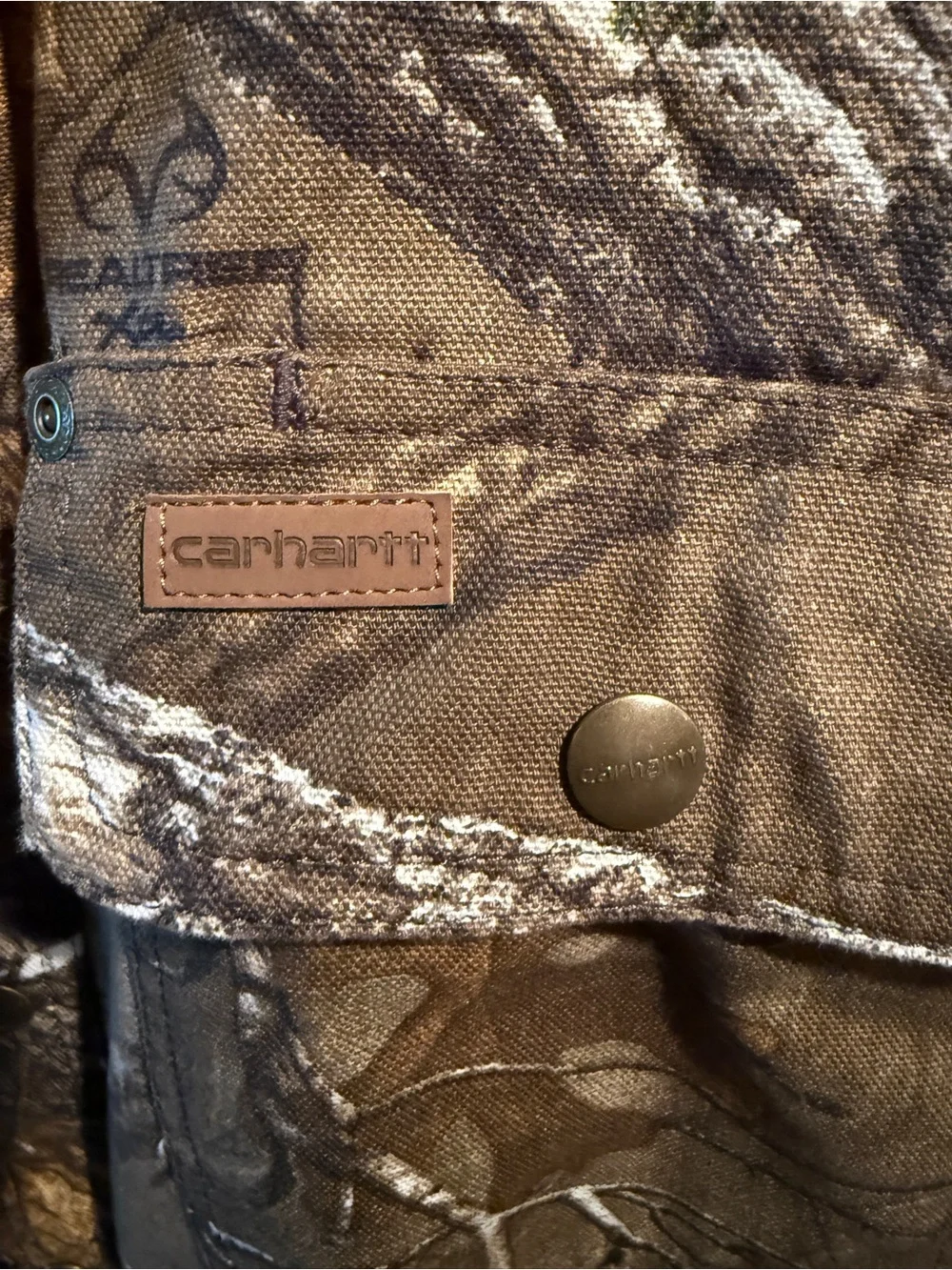Carhartt Men's Camouflage Field Jacket - Brown/Green